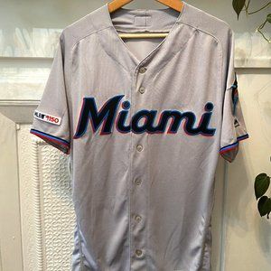 Miami Marlins authentic (player issue) jersey - size 40 (medium)